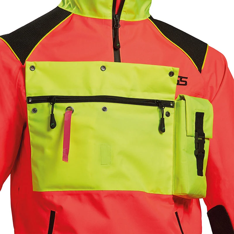 PSS X-treme Hybrid Schlupfjacke rot/gelb