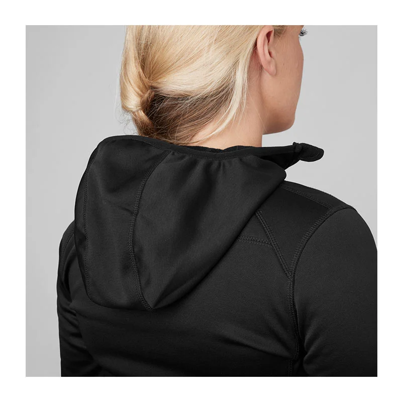 Seeland Damen Power Fleecejacke schwarz