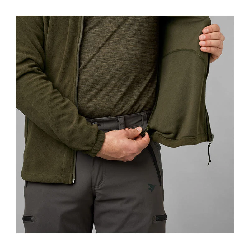 Seeland Benjamin Fleecejacke grün