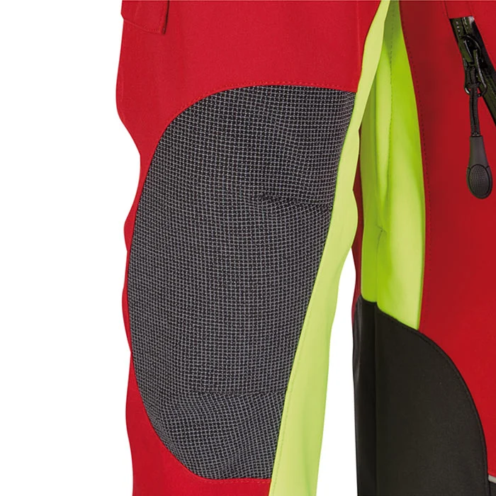 PSS X-treme Softshell Jacke rot/gelb