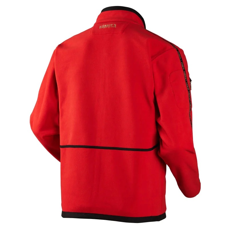 Härkila Kamko Jacke wendbar braun-rot