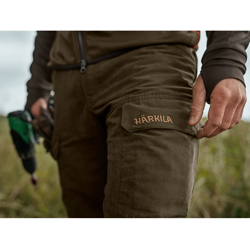 Härkila Scandinavian Hose grün-braun