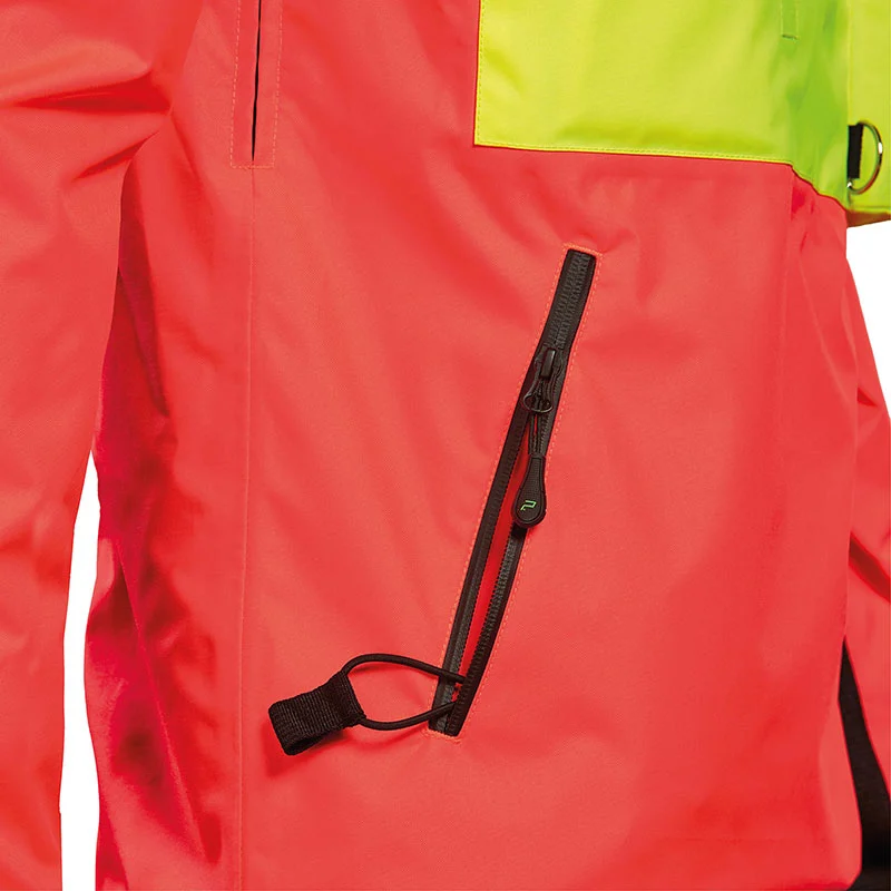 PSS X-treme Hybrid Schlupfjacke rot/gelb