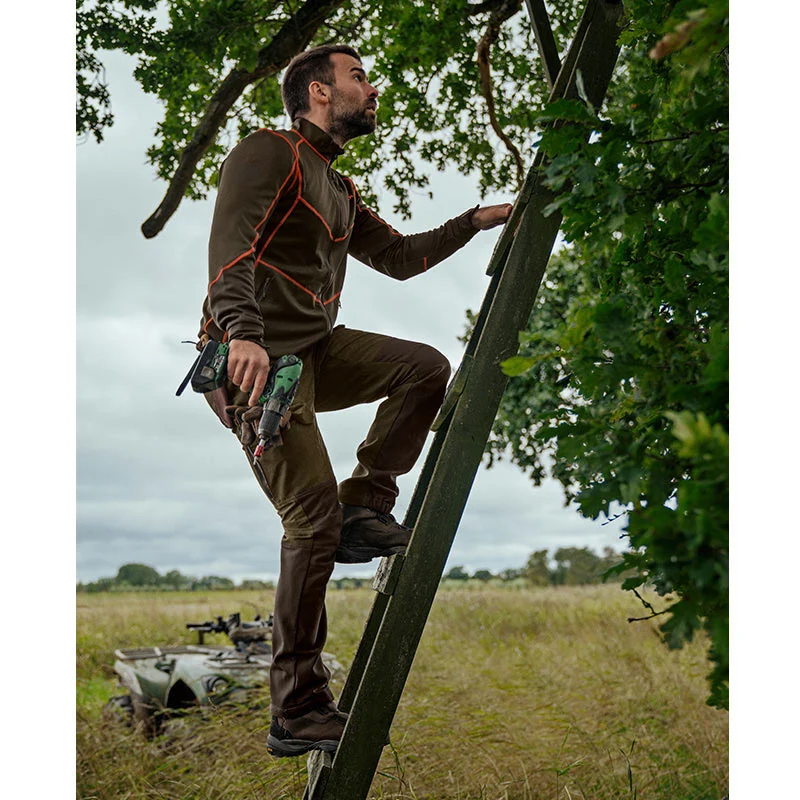 Härkila Scandinavian Hose grün-braun