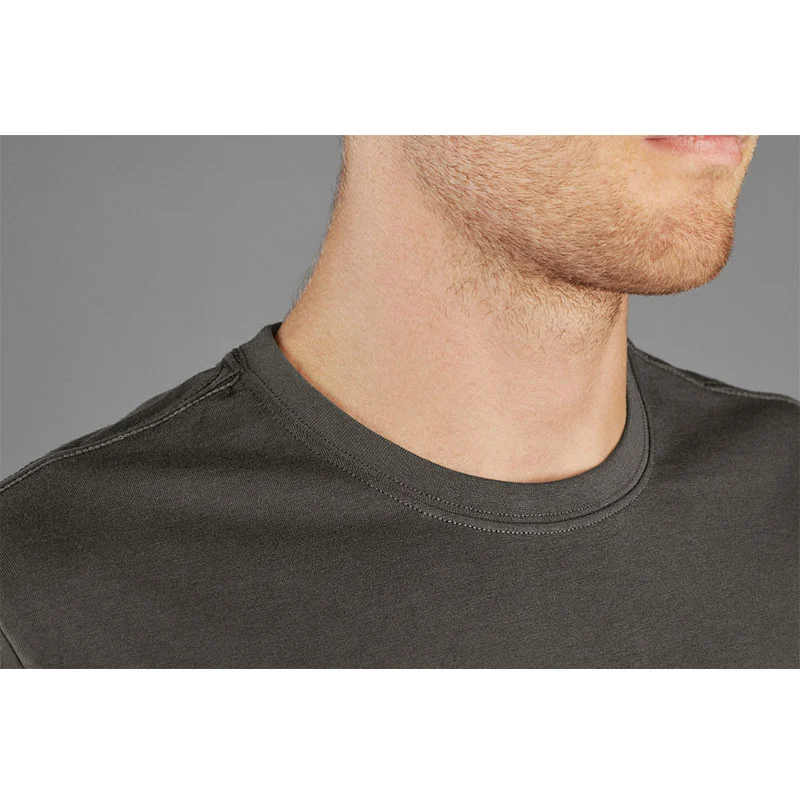 Seeland Herren T‑Shirt 2er Pack grau + grün